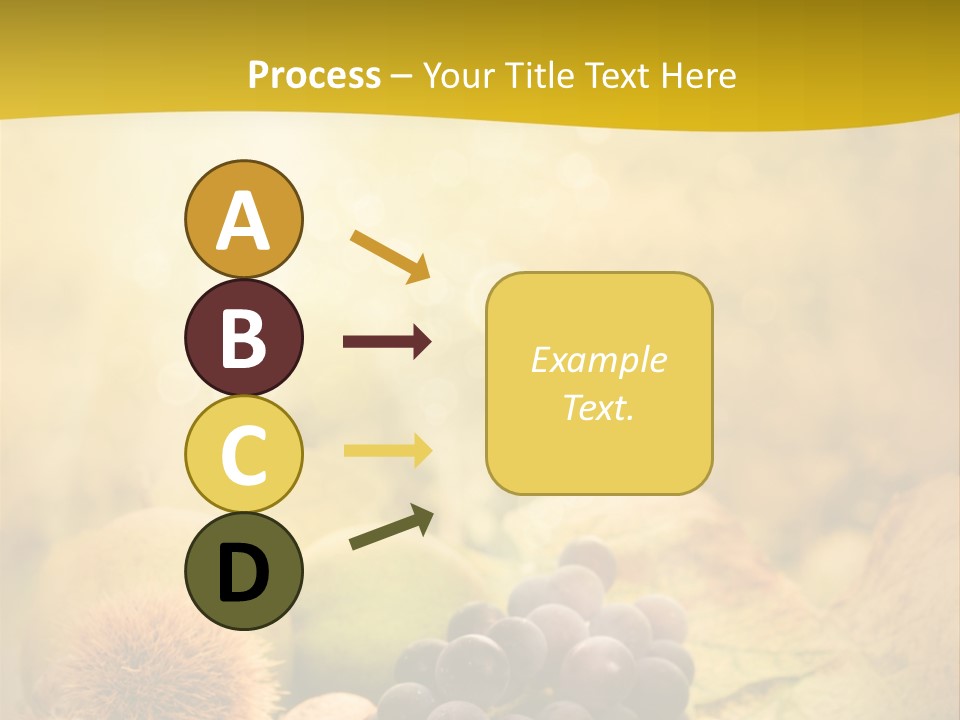 October Apple Natural PowerPoint Template