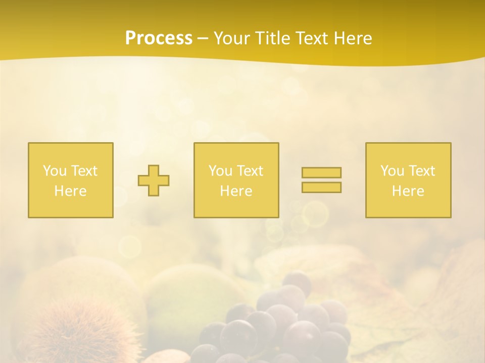 October Apple Natural PowerPoint Template