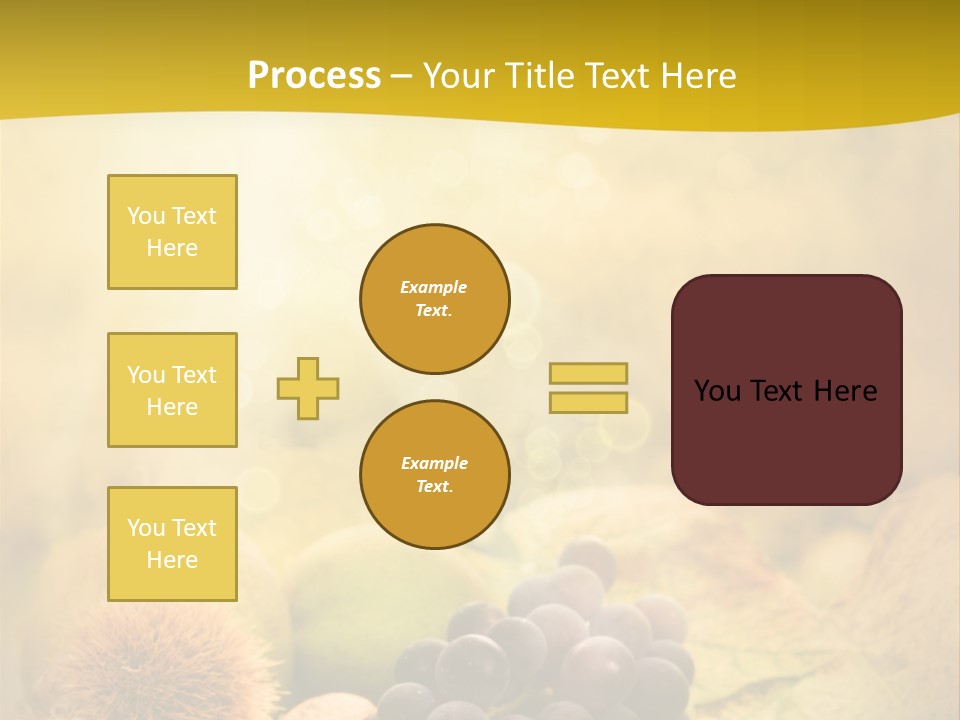 October Apple Natural PowerPoint Template