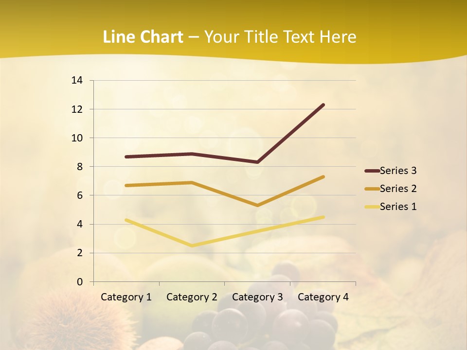 October Apple Natural PowerPoint Template