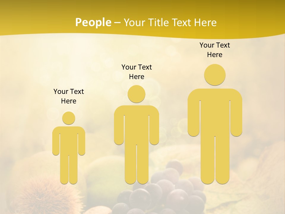 October Apple Natural PowerPoint Template