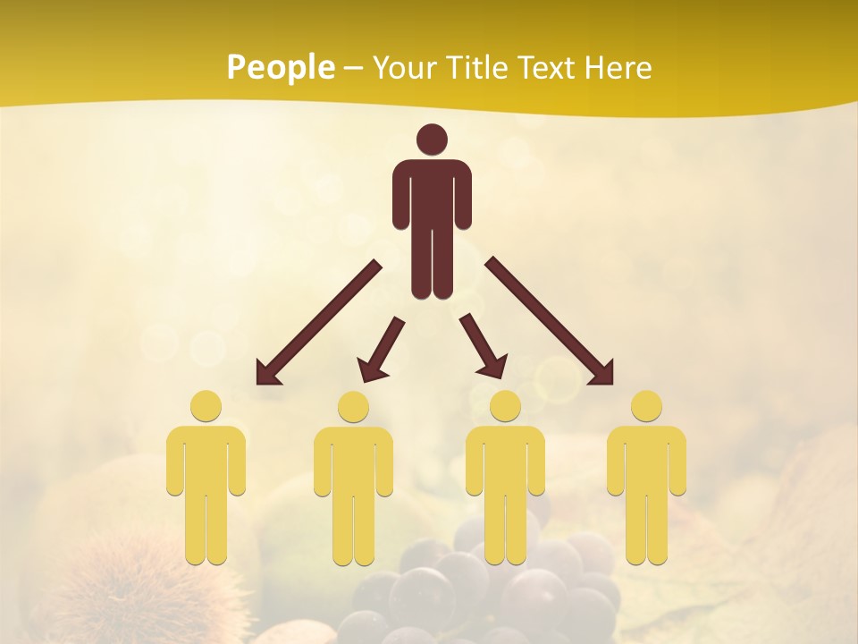 October Apple Natural PowerPoint Template