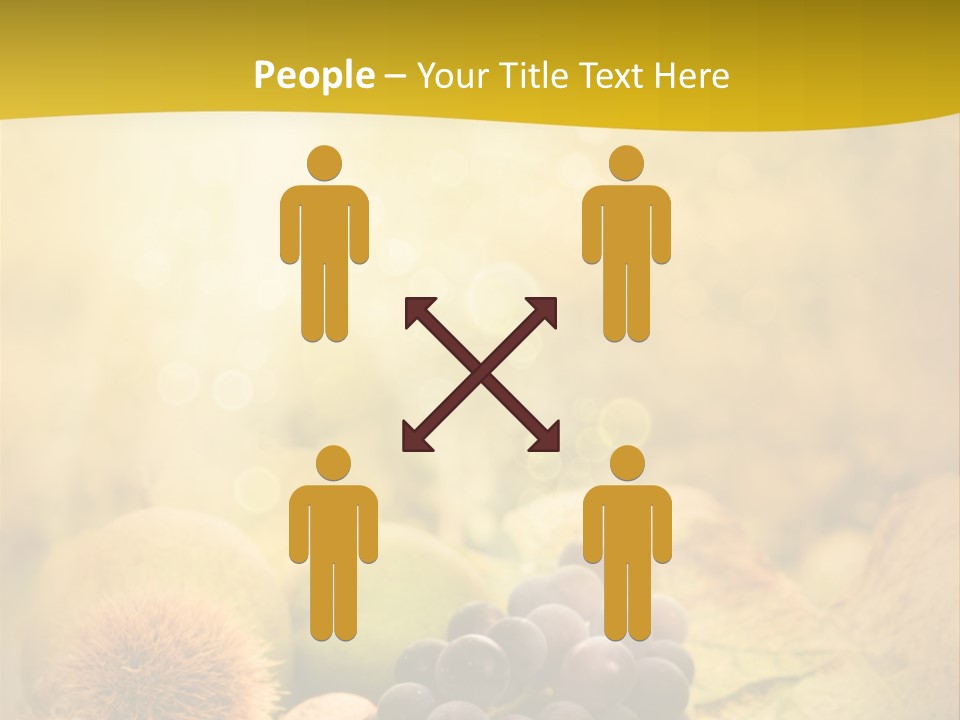 October Apple Natural PowerPoint Template