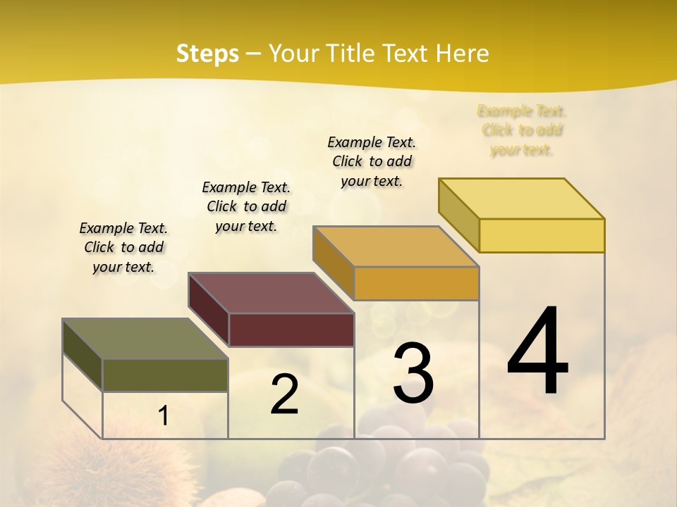 October Apple Natural PowerPoint Template