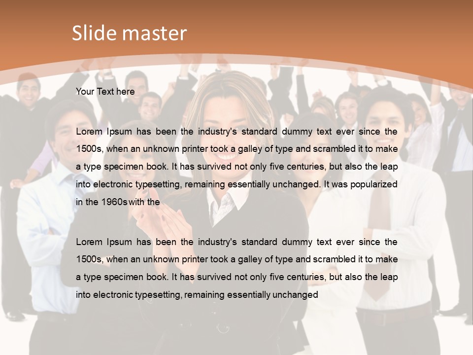 Winners Latinamerican Successful PowerPoint Template