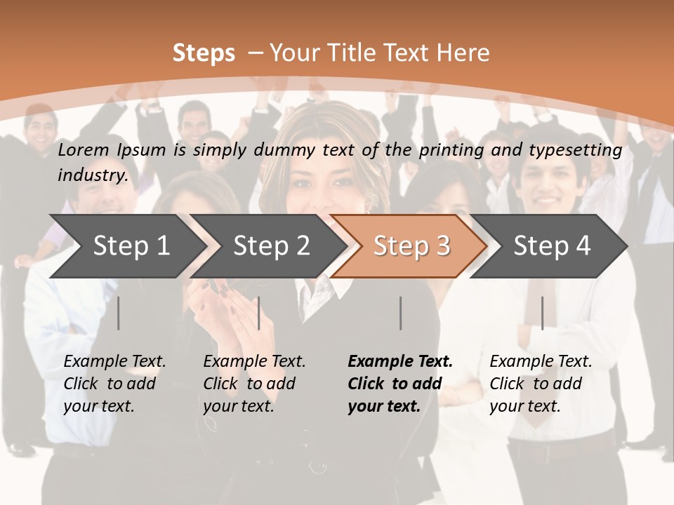 Winners Latinamerican Successful PowerPoint Template