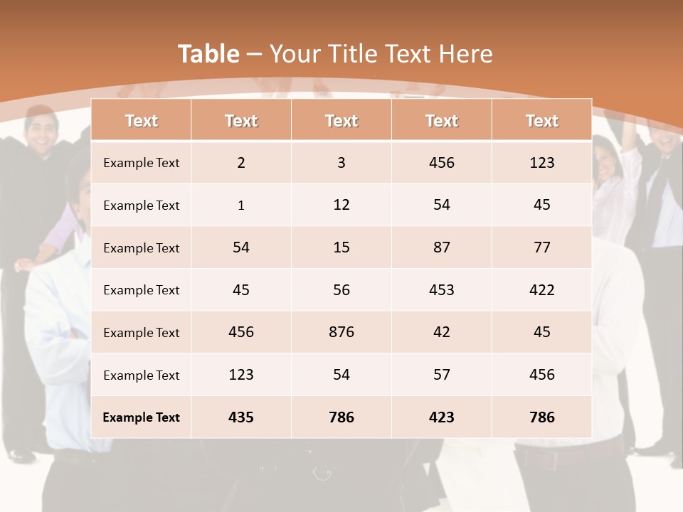 Winners Latinamerican Successful PowerPoint Template
