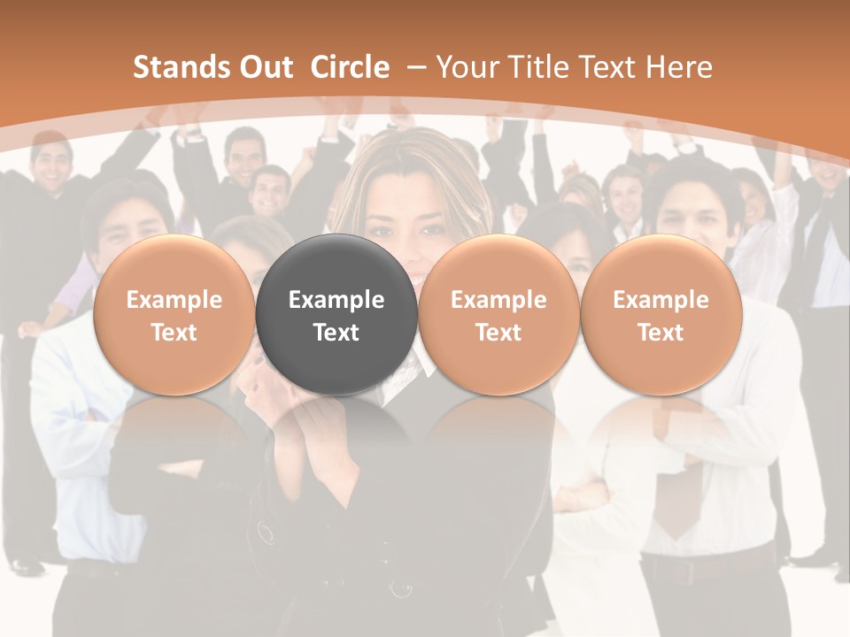 Winners Latinamerican Successful PowerPoint Template