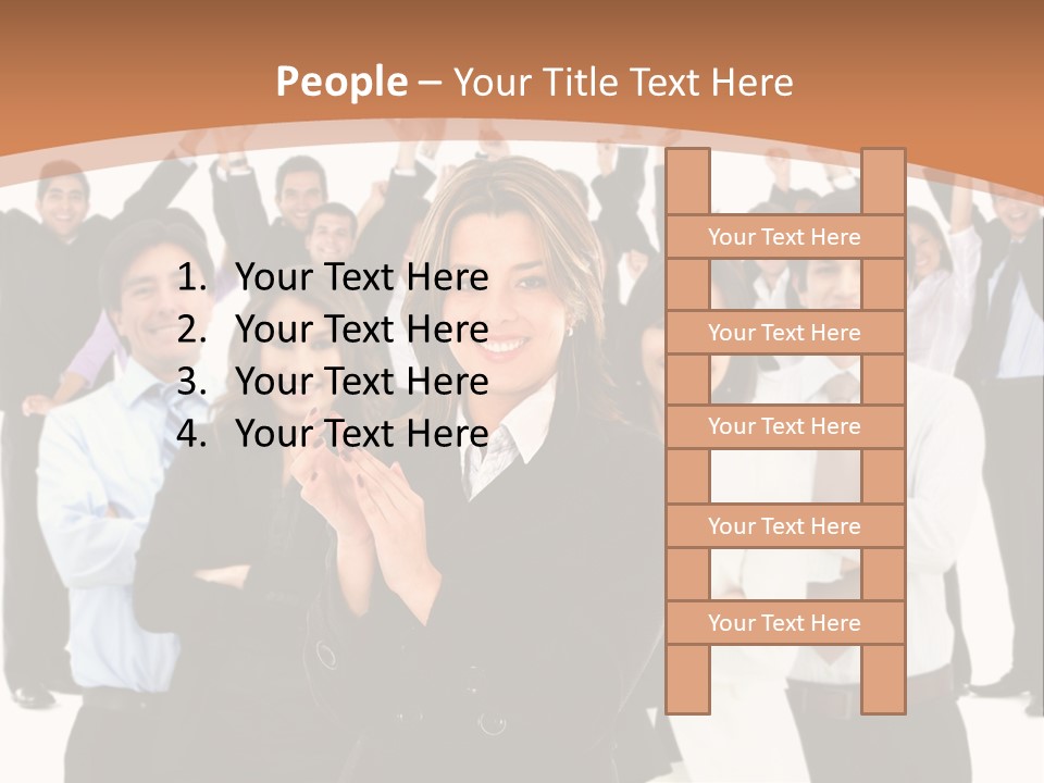 Winners Latinamerican Successful PowerPoint Template