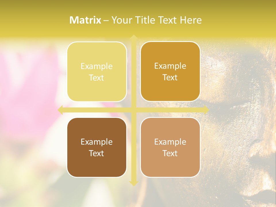 Buddha Harmony Symbol PowerPoint Template