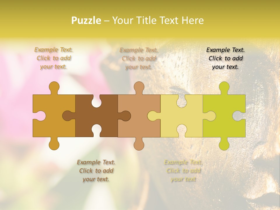 Buddha Harmony Symbol PowerPoint Template