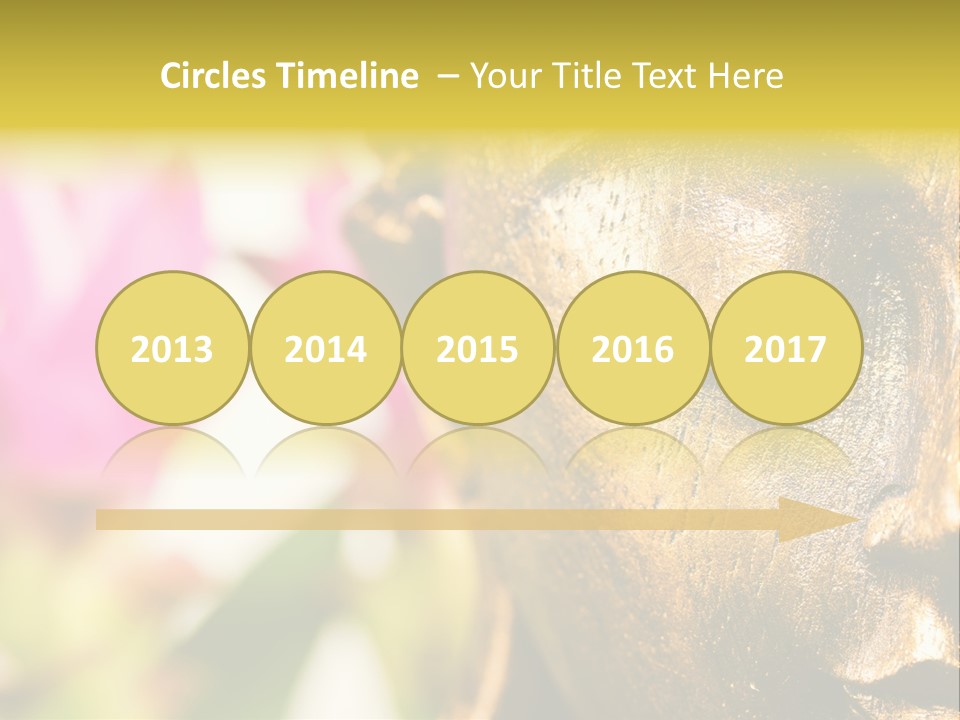 Buddha Harmony Symbol PowerPoint Template