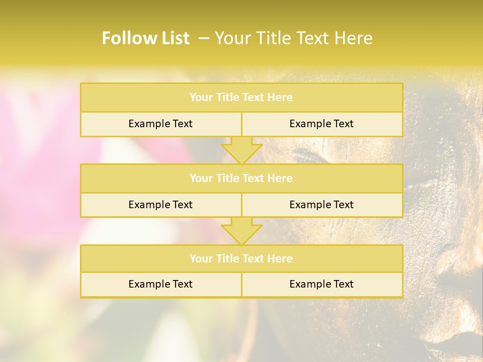 Buddha Harmony Symbol PowerPoint Template
