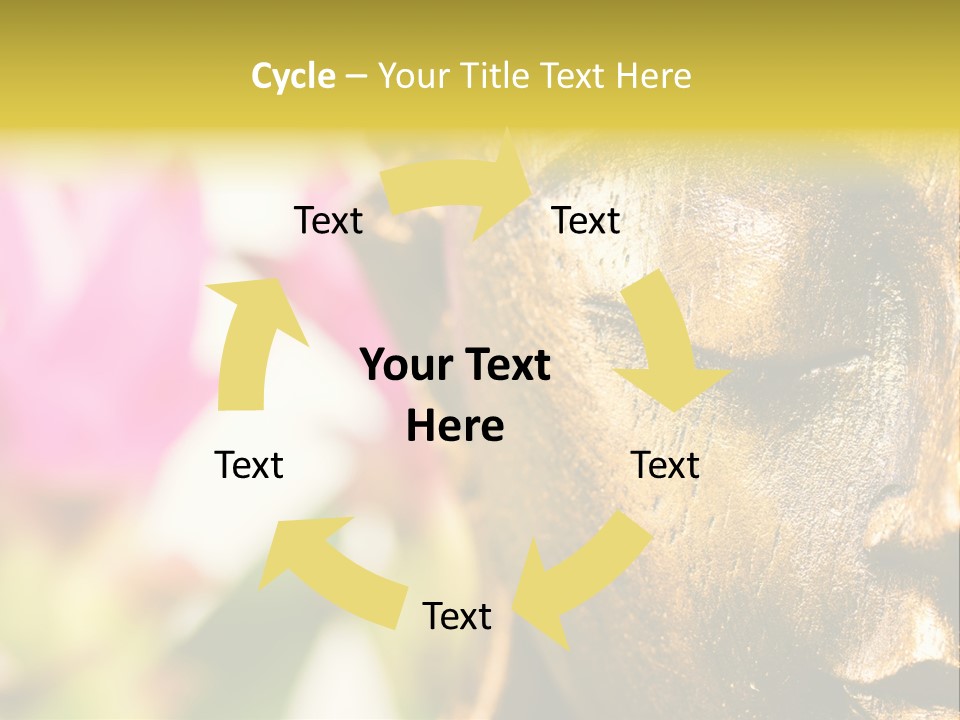 Buddha Harmony Symbol PowerPoint Template