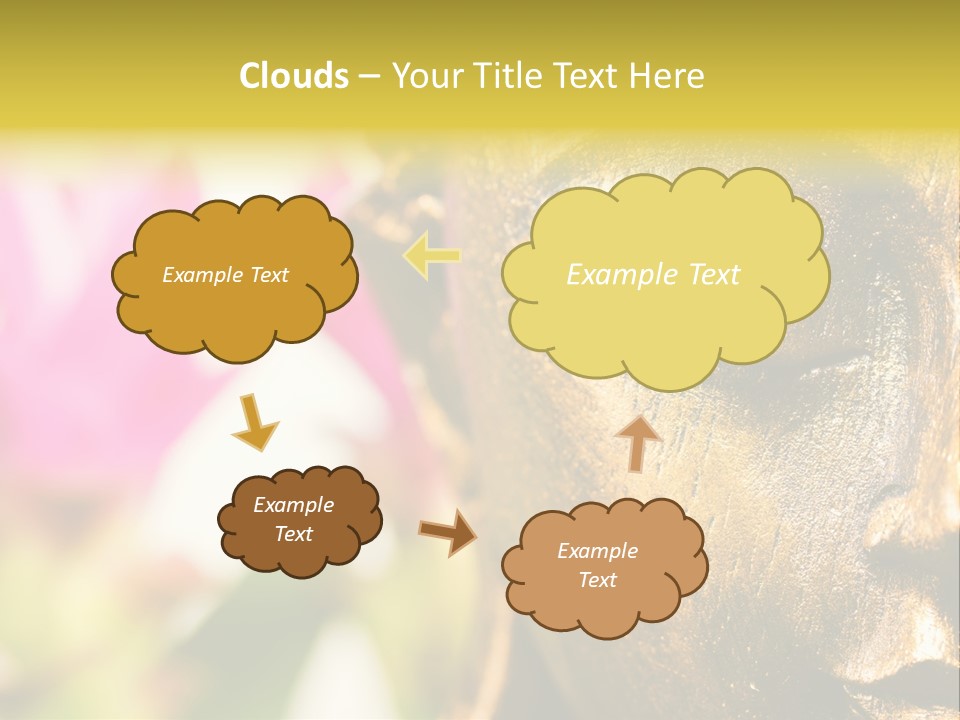 Buddha Harmony Symbol PowerPoint Template