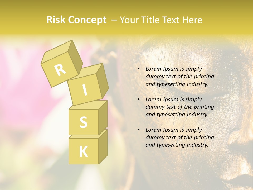 Buddha Harmony Symbol PowerPoint Template