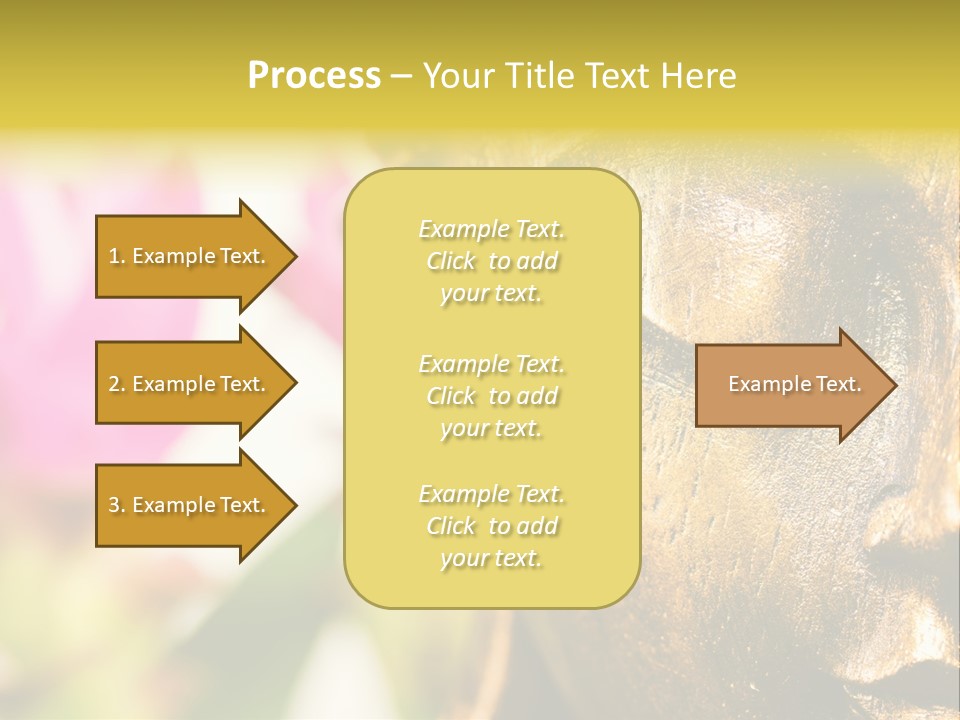 Buddha Harmony Symbol PowerPoint Template