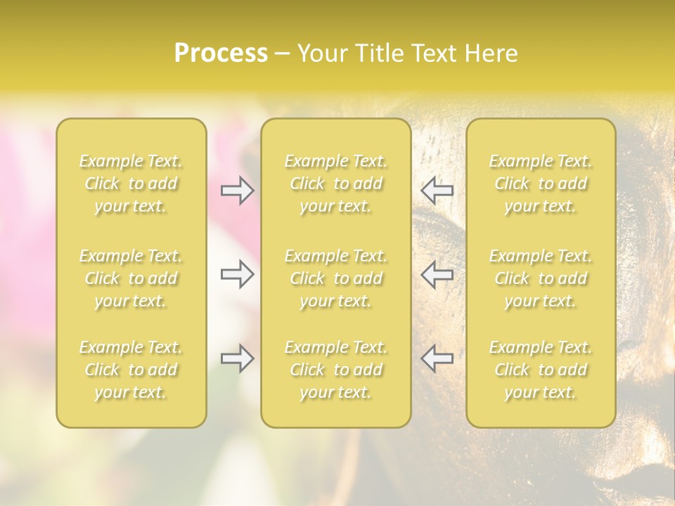 Buddha Harmony Symbol PowerPoint Template