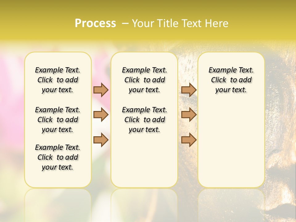 Buddha Harmony Symbol PowerPoint Template