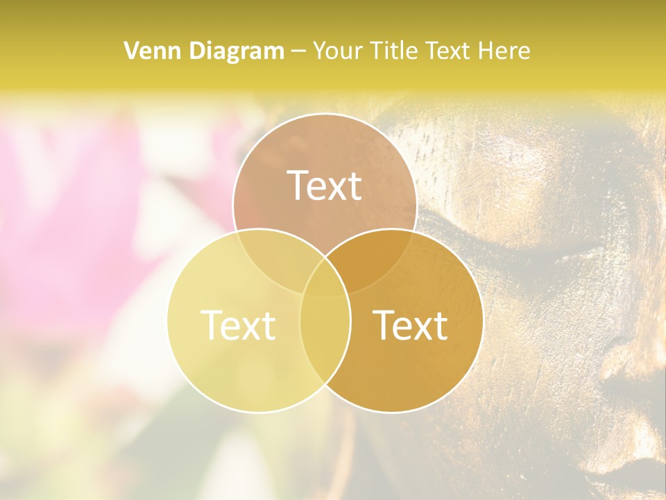 Buddha Harmony Symbol PowerPoint Template