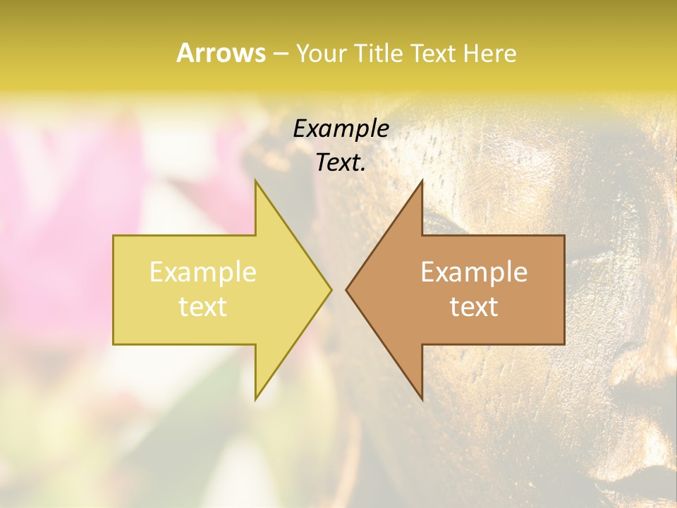 Buddha Harmony Symbol PowerPoint Template
