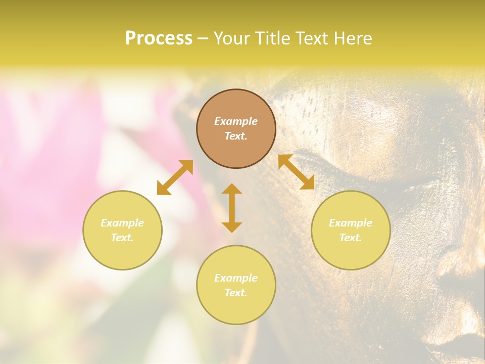 Buddha Harmony Symbol PowerPoint Template