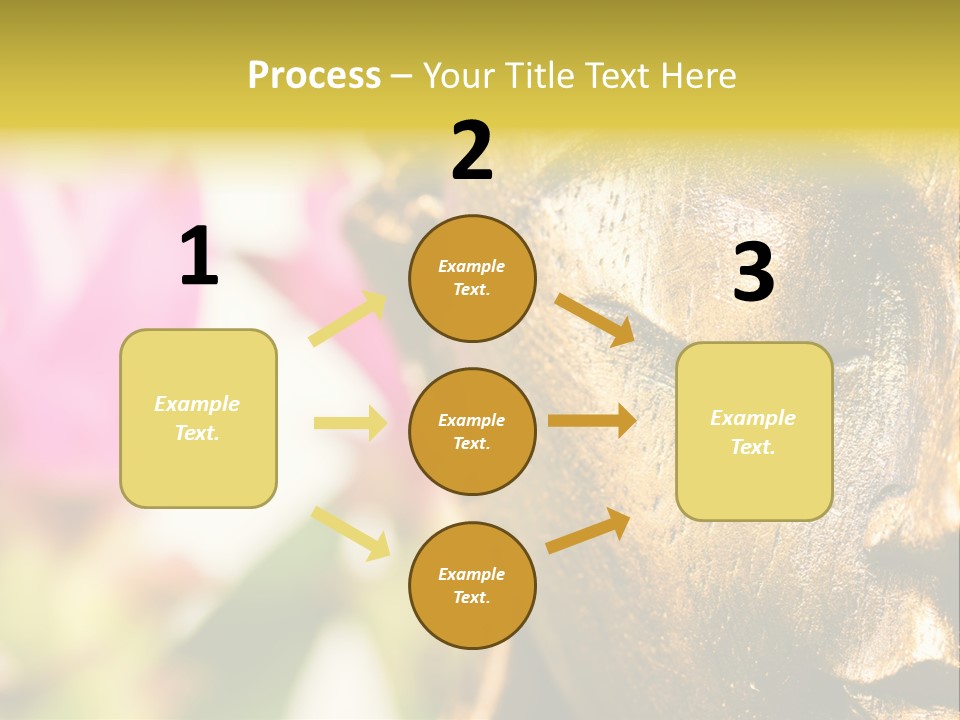 Buddha Harmony Symbol PowerPoint Template