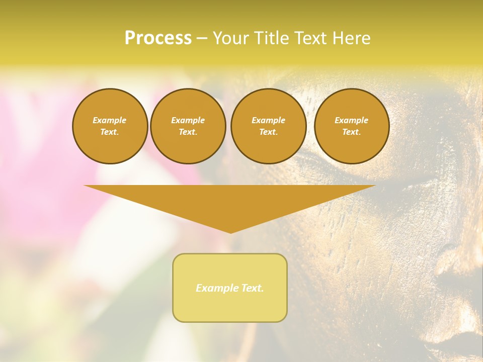Buddha Harmony Symbol PowerPoint Template