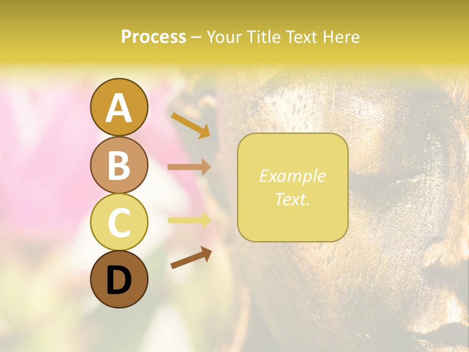 Buddha Harmony Symbol PowerPoint Template