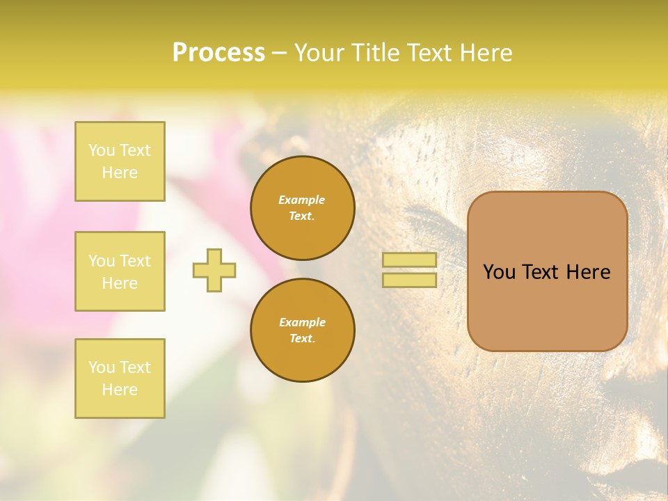 Buddha Harmony Symbol PowerPoint Template