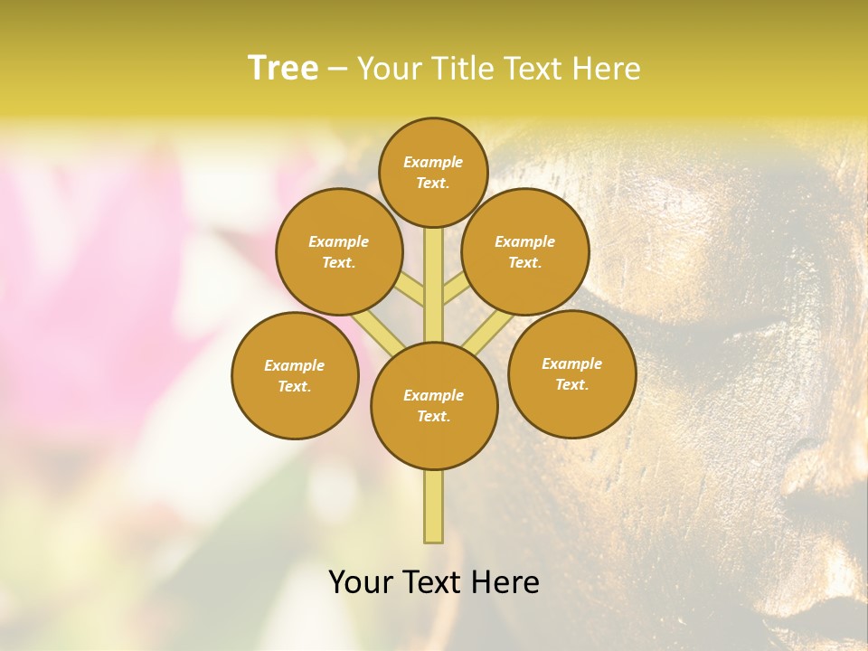 Buddha Harmony Symbol PowerPoint Template