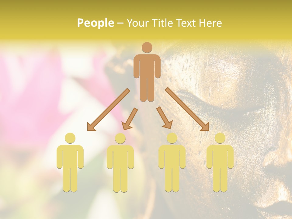 Buddha Harmony Symbol PowerPoint Template