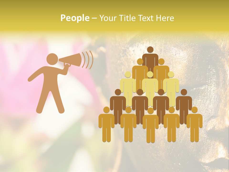 Buddha Harmony Symbol PowerPoint Template