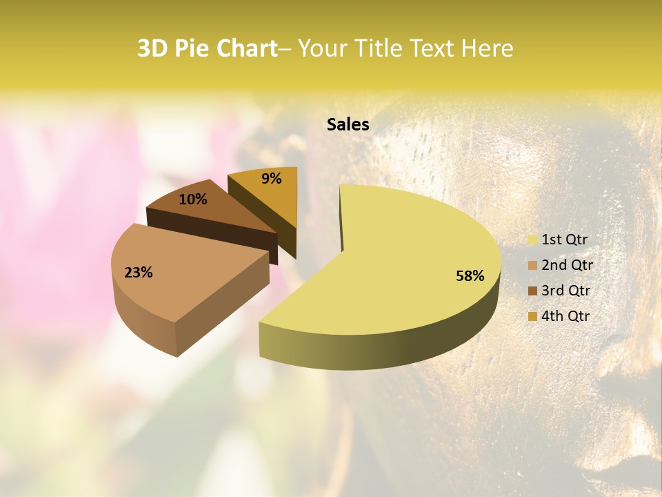 Buddha Harmony Symbol PowerPoint Template