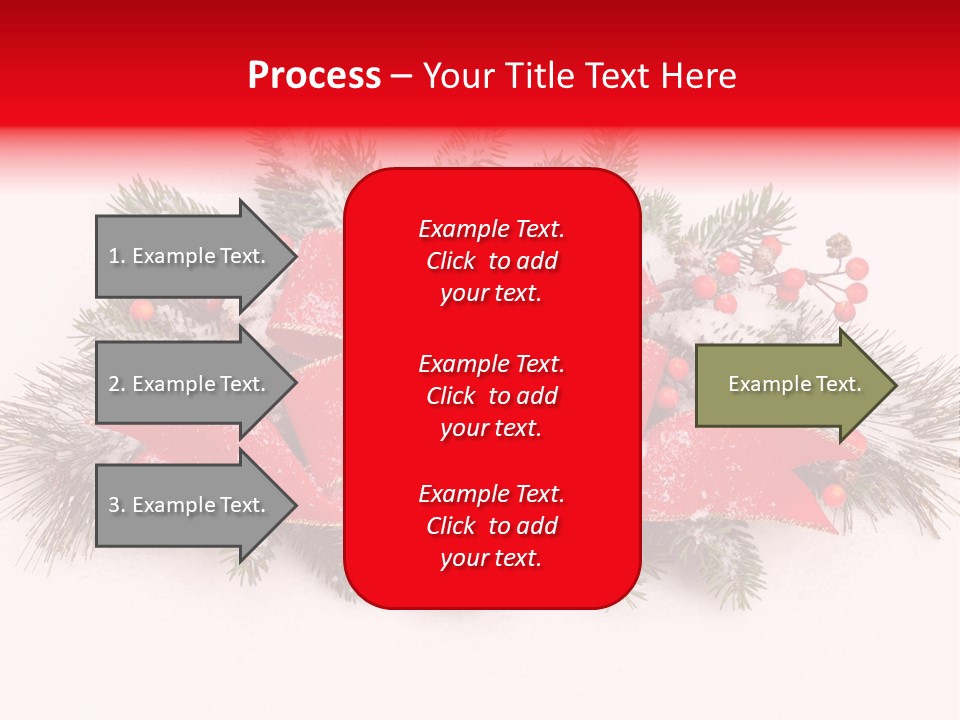 Snow Pine Winter PowerPoint Template