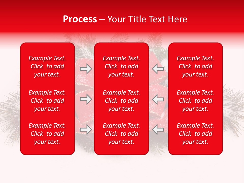 Snow Pine Winter PowerPoint Template