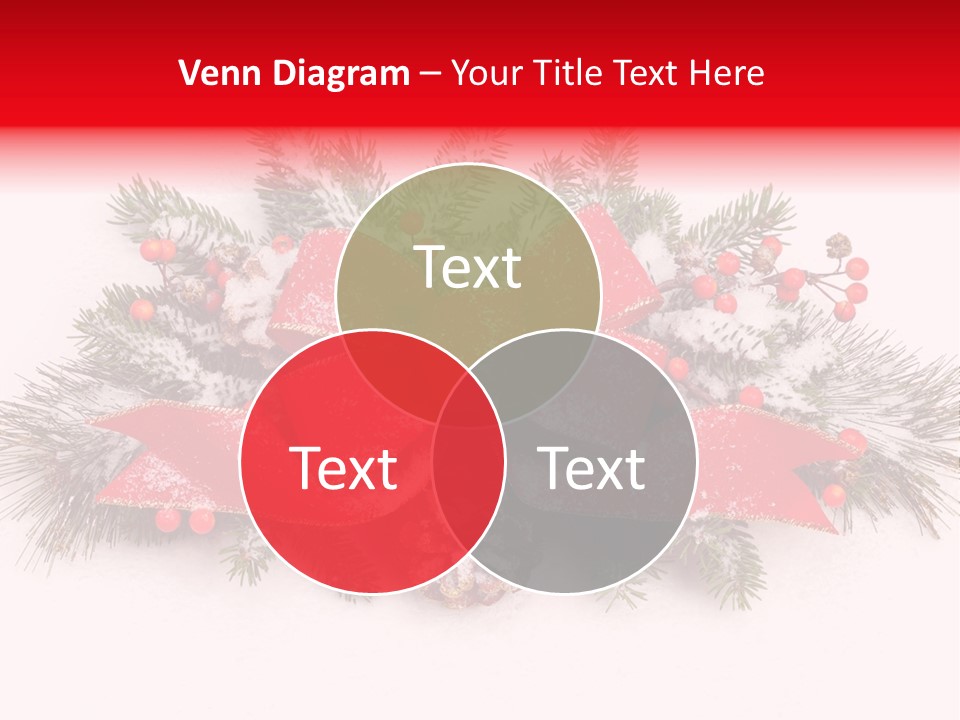 Snow Pine Winter PowerPoint Template