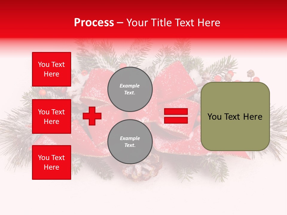 Snow Pine Winter PowerPoint Template