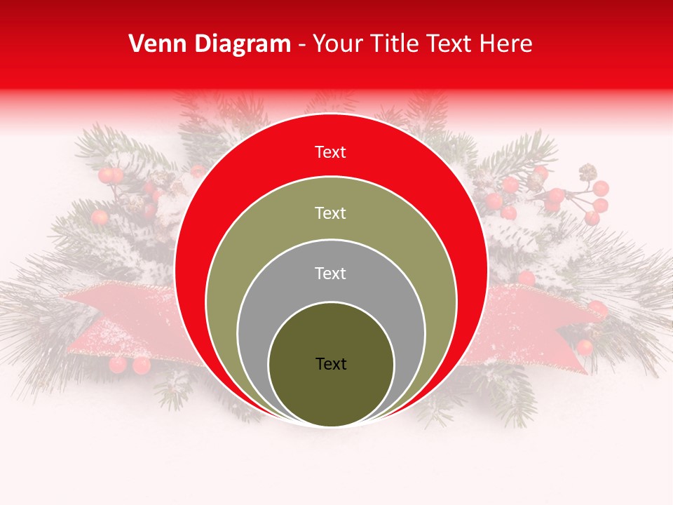 Snow Pine Winter PowerPoint Template