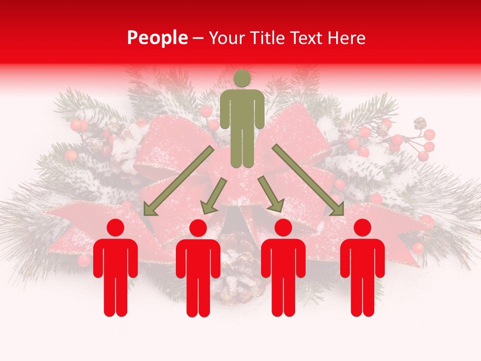 Snow Pine Winter PowerPoint Template