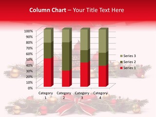 Pine White Branch PowerPoint Template