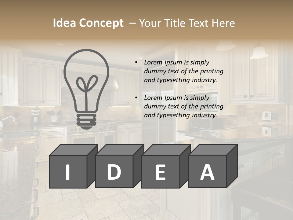 Eat Decorate Supper PowerPoint Template