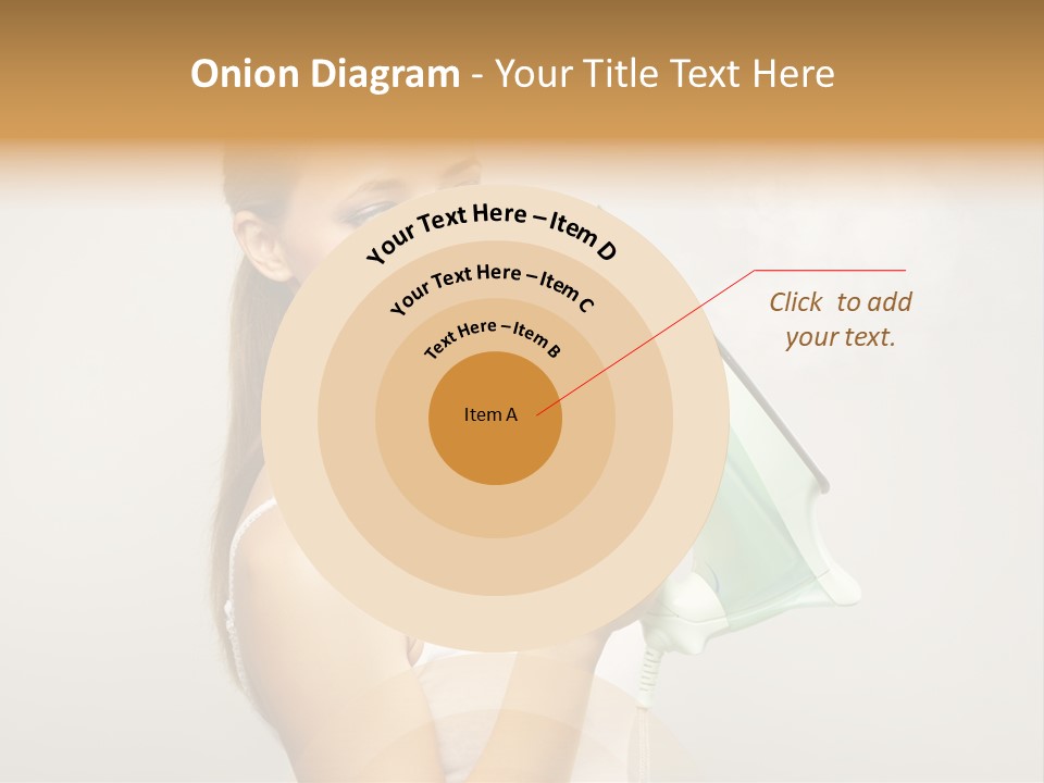 Close Up Female Jet PowerPoint Template