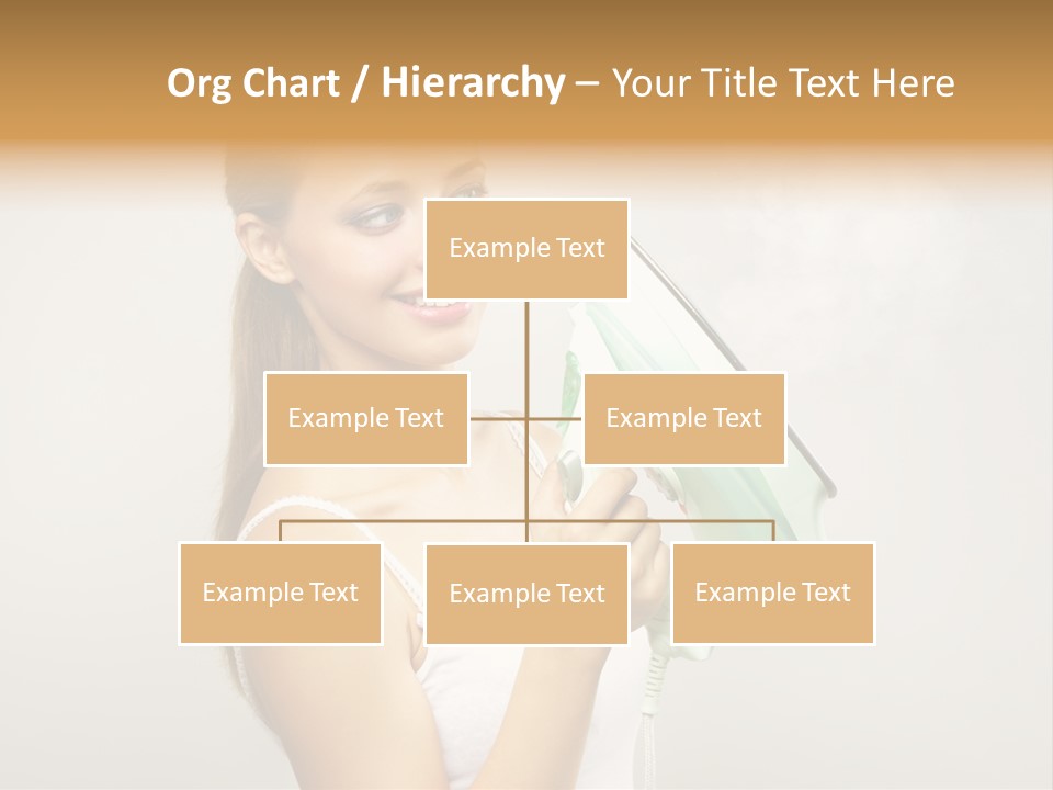 Close Up Female Jet PowerPoint Template