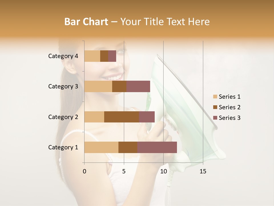 Close Up Female Jet PowerPoint Template