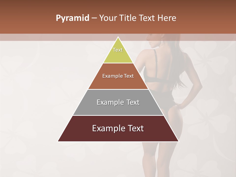 Pose Fashion Beauty PowerPoint Template