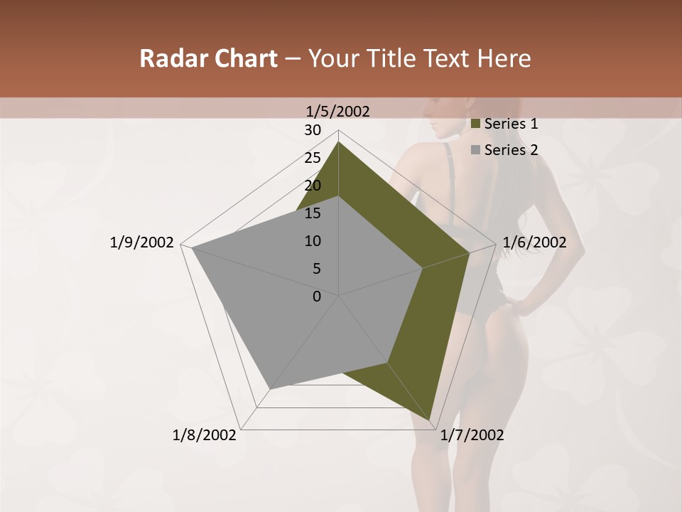 Pose Fashion Beauty PowerPoint Template