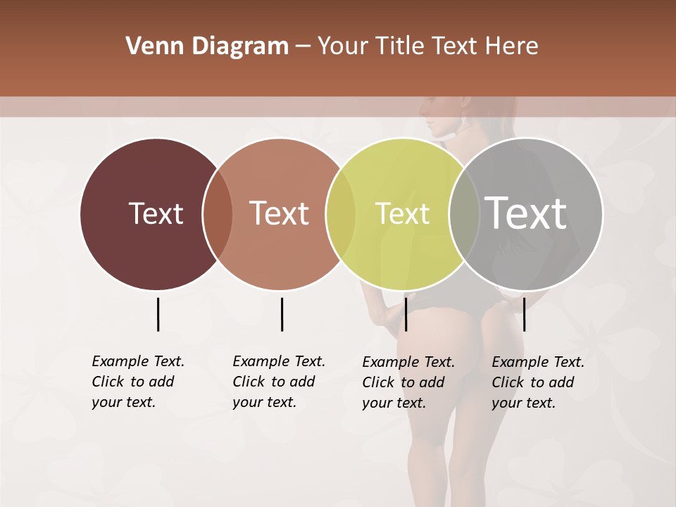 Pose Fashion Beauty PowerPoint Template