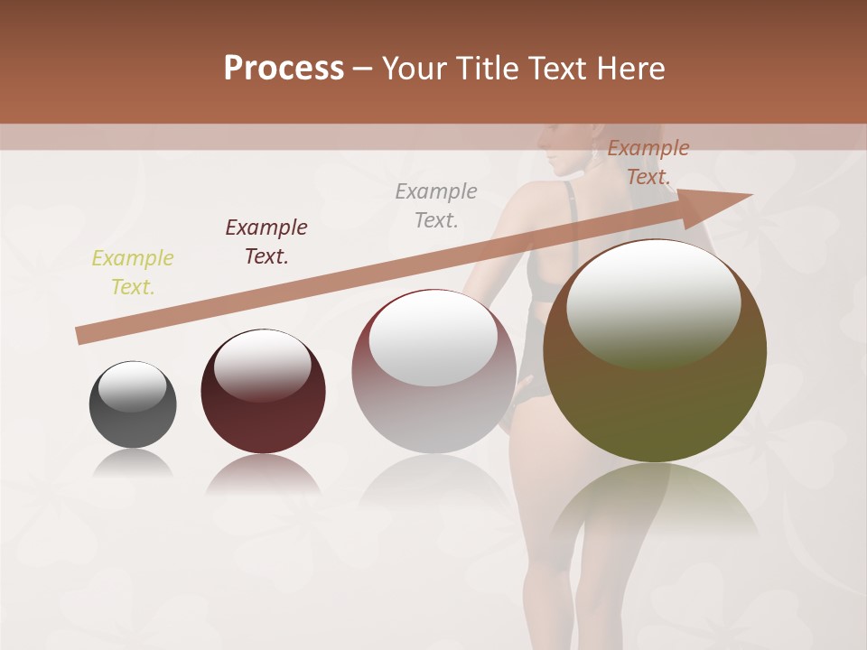 Pose Fashion Beauty PowerPoint Template