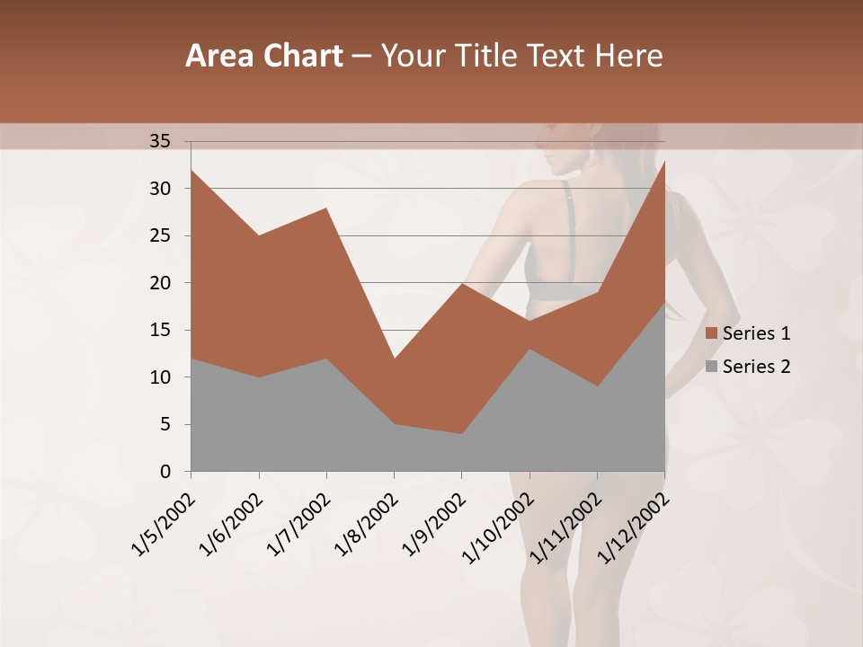 Pose Fashion Beauty PowerPoint Template